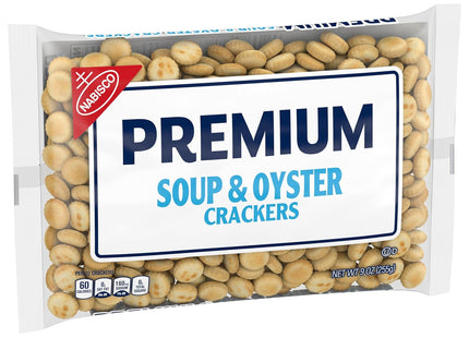 Nabisco Premium Original Soup & Oyster Bite Size Crackers Fat-Free 9oz (6 Pack) - Food Beverages > Pantry Crispbread