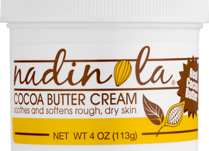 Nadinola Cocoa Butter Cream Smooth & Moisturize Dry Rough Skin 4oz (12 Pack) - Personal Care > Lotion Moisturizer