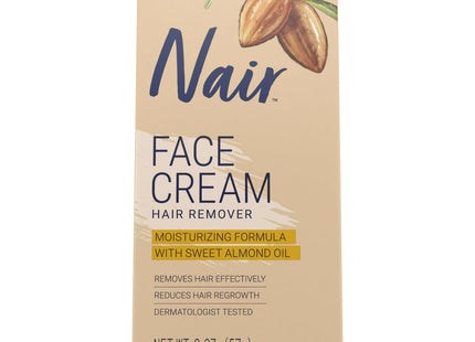 Nair Moisturizing Facial Hair Removal Cream With Sweet Almond Oil 2oz (24 Pack) - Personal Care > Shaving & Grooming