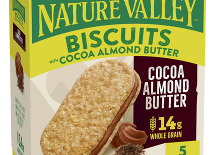 Nature Valley Almond Butter Nut Filling Breakfast Biscuit Sandwich 5ct (12 Pack) - Food & Beverages > Sweets Chocolate