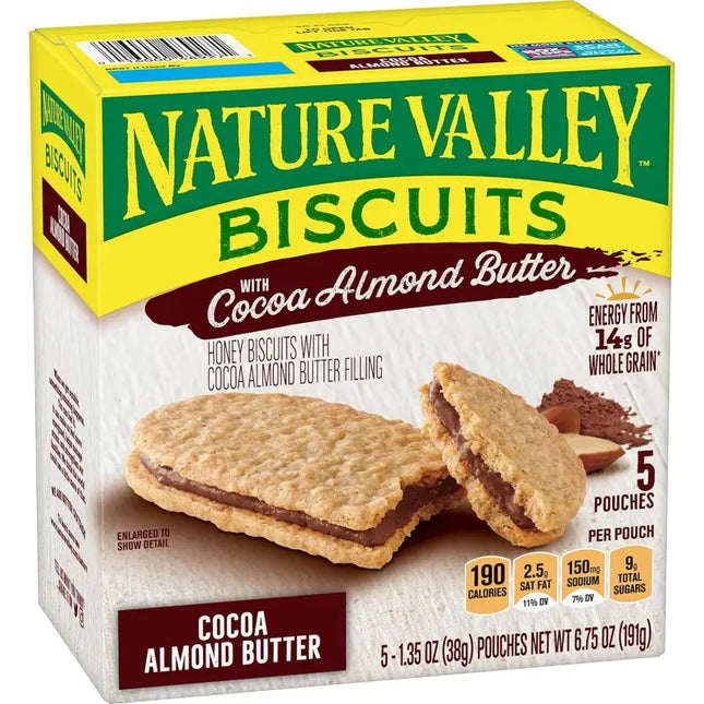 nature valley biscuits cocoa and butter