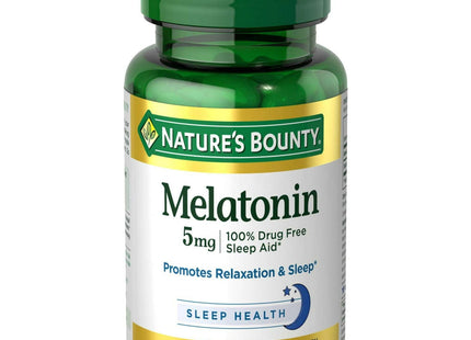 Nature’s Bounty Natural Sleep Aid Relaxation & Softgels 5mg 90ct (12 Pack) - Health Care > Vitamins Lifestyle