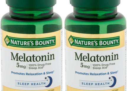 Nature’s Bounty Natural Sleep Aid Relaxation & Softgels 5mg 90ct (12 Pack) - Health Care > Vitamins Lifestyle