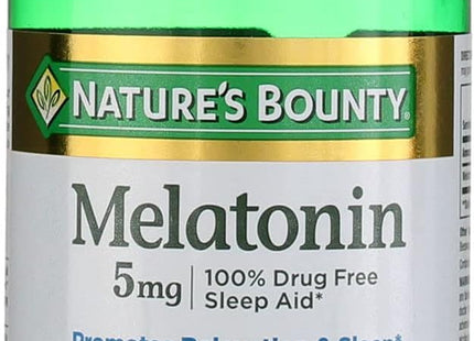 Nature’s Bounty Natural Sleep Aid Relaxation & Softgels 5mg 90ct (12 Pack) - Health Care > Vitamins Lifestyle