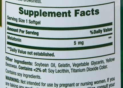 a bottle of supplements with a label on it