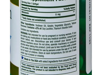 a bottle of green pills