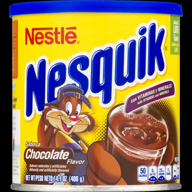 nestle nesquik chocolate flavored drink mix