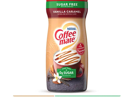 coffee mate powdered sugar free vanilla caramel