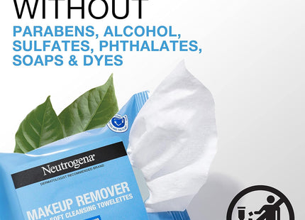 Neutrogena Makeup Remover Wipes and Face Cleansing Towelettes 25ct (6 Pack) - Personal Care > Skin Cleansers & Toners