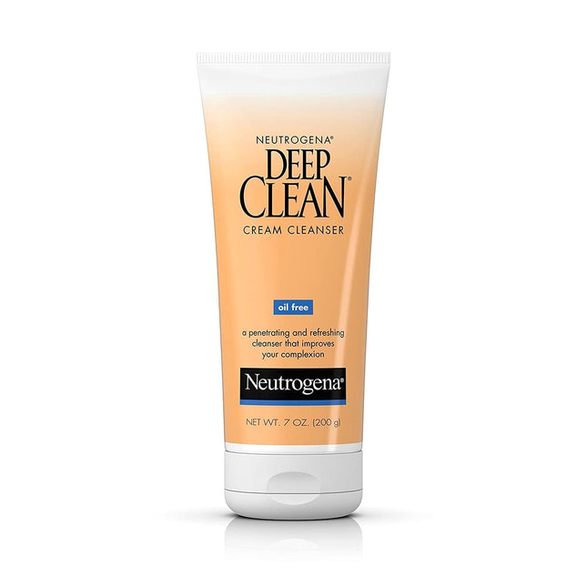 Neutrogena Deep Clean Cream Facial Cleanser With Salicylic Acid 7oz (12 Pack) - Personal Care > Skin Cleansers & Toners