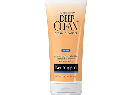 Neutrogena Deep Clean Cream Facial Cleanser With Salicylic Acid 7oz (12 Pack) - Personal Care > Skin Cleansers & Toners