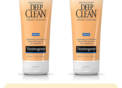 Neutrogena Deep Clean Cream Facial Cleanser With Salicylic Acid 7oz (2 Pack) - Personal Care > Skin Cleansers & Toners