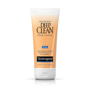 Neutrogena Deep Clean Cream Facial Cleanser With Salicylic Acid 7oz (3 Pack) - Personal Care > Skin Cleansers & Toners