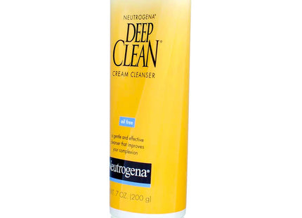 Neutrogena Deep Clean Cream Facial Cleanser With Salicylic Acid 7oz (4 Pack) - Personal Care > Skin Cleansers & Toners