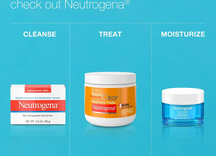 Neutrogena Glycerin Facial Cleansing Bar for Acne-Prone Skin 3.5oz (6 Pack) - Personal Care > Cleansers & Toners