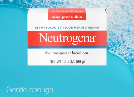 Neutrogena Glycerin Facial Cleansing Bar for Acne-Prone Skin 3.5oz (6 Pack) - Personal Care > Cleansers & Toners