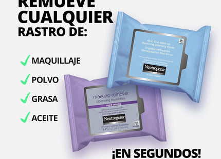 Neutrogena Makeup Remover Wipes and Face Cleansing Towelettes 25ct (12 Pack) - Personal Care > Skin Cleansers & Toners