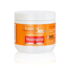 Neutrogena Rapid Clear Face Acne Treatment Pads Maximum Strength 60 Ct - Personal Care > Skin & Blemish Treatments