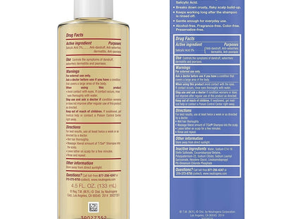 Neutrogena T/Sal Therapeutic Shampoo Scalp Build-up Control 4.5 FLoz (10 Pack) - Personal Care > Hair & Styling