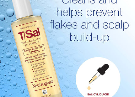 Neutrogena T/Sal Therapeutic Shampoo Scalp Build-up Control 4.5 FLoz (10 Pack) - Personal Care > Hair & Styling