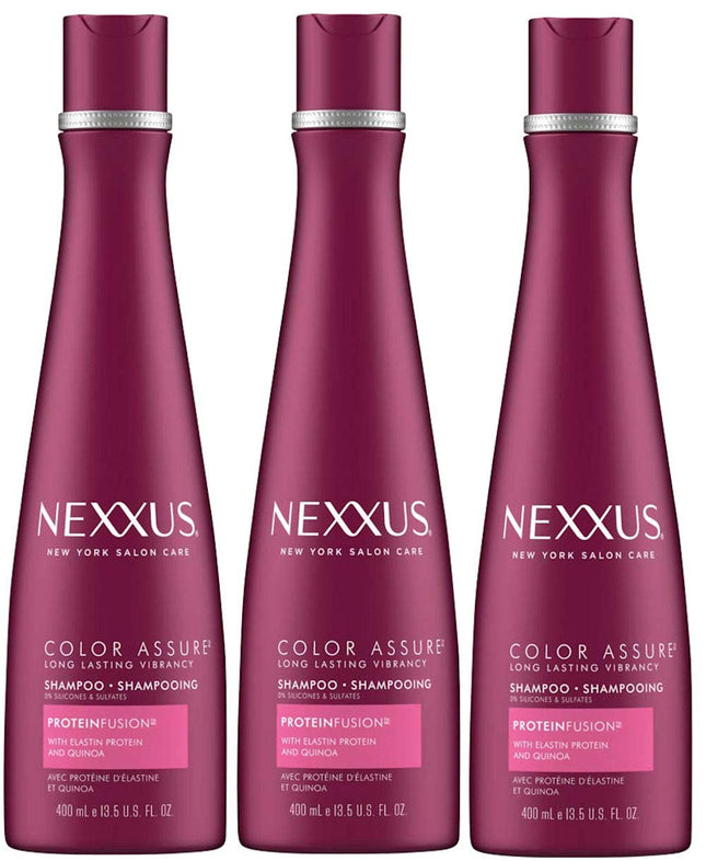 Nexxus Color Assure Radiant White Orchid Rebalancing Shampoo 13.5oz (3 Pack) - Personal Care > Hair & Styling