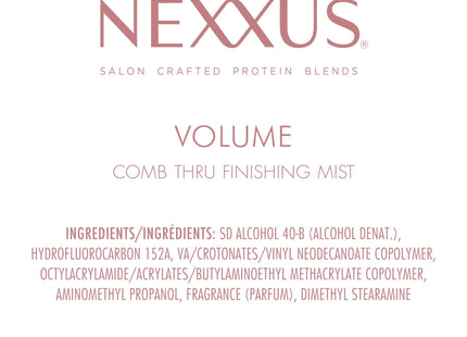 Nexxus Comb Thru Volume Finishing Mist Medium Hold Hairspray 10oz (2 Pack) - Personal Care > Hair & Styling Products