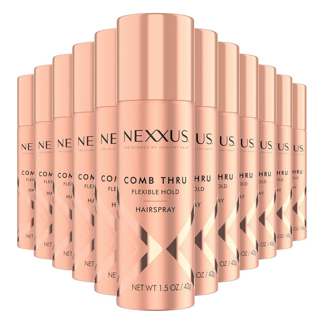 Nexxus Comb Thru Volume Hold & Finishing Shin Mist HairSpray 1.5oz (12 Pack) - Personal Care > Hair Styling Products