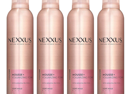 Nexxus Mousse Plus Volumizing Foam Styler Shine Smoothening 10.6oz (3 Pack) - Personal Care > Hair & Styling Products