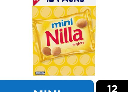 Nilla Wafers Mini Traditional Vanilla Wafer Cookies Snack 1oz 12ct (2 Pack) - Food & Beverages > Sweets Chocolate