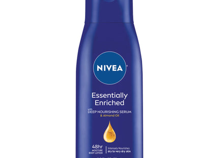 NIVEA Essentially Enriched Deep Nourishing Almond Oil Body Lotion 2.5oz (12 Pack) - Personal Care > Skin & Moisturizer