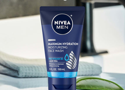 Nivea Men Maximum Moisturizing Cleansing Gel Face Wash Aloe Vera 5oz - Personal Care > Skin Cleansers & Toners