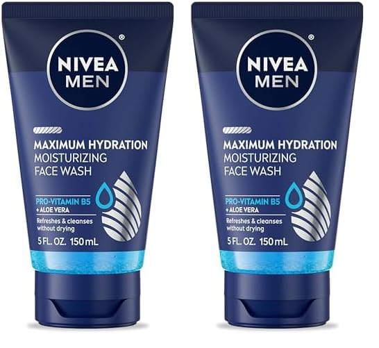 Nivea Men Maximum Moisturizing Cleansing Gel Face Wash Aloe Vera 5oz (2 Pack) - Personal Care > Skin Cleansers & Toners