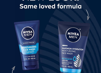 Nivea Men Maximum Moisturizing Cleansing Gel Face Wash Aloe Vera 5oz (2 Pack) - Personal Care > Skin Cleansers & Toners