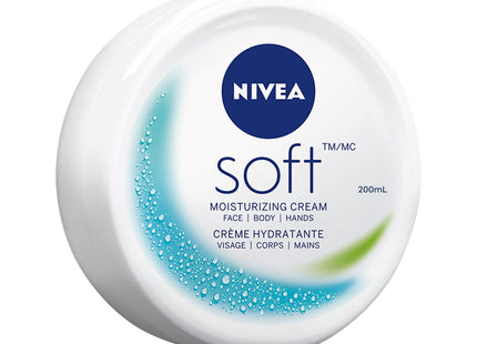 NIVEA Soft Refreshingly Moisturizing Cream JojobaOil VitaminE 6.8oz (6 Pack) - Personal Care > Skin Lotion & Moisturizer