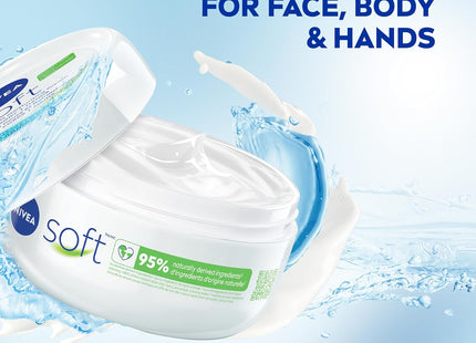 NIVEA Soft Refreshingly Moisturizing Cream JojobaOil VitaminE 6.8oz - Personal Care > Skin Lotion & Moisturizer