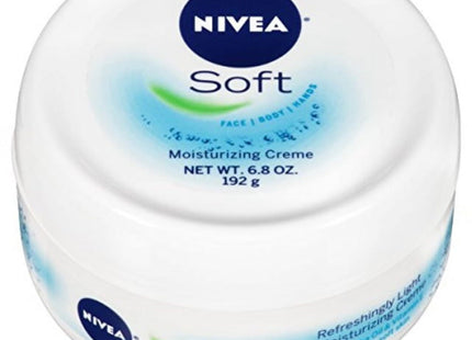 NIVEA Soft Refreshingly Moisturizing Cream JojobaOil VitaminE 6.8oz (6 Pack) - Personal Care > Skin Lotion & Moisturizer