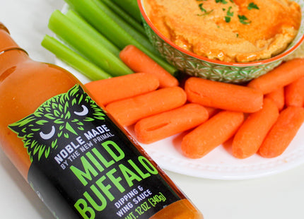 Noble Made by The New Primal Mild Buffalo Dipping Wing Sauce 12 Floz (12 Pack) - Food & Beverages > Condiments Sauces