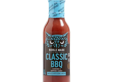 a bottle of classic classic bb sauce