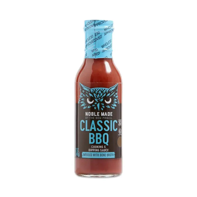 a bottle of classic classic bb sauce