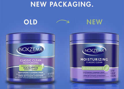 Noxzema Classic Clean Moisturizing Plus Cleansing Cream All Skin 12oz (6 Pack) - Personal Care > Cleansers & Toners