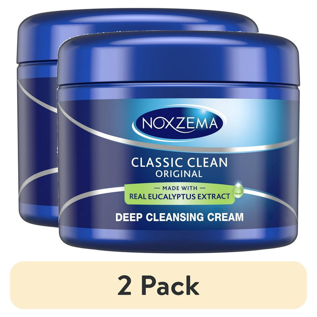 Noxzema Classic Clean Original Deep Cleansing Cleanser Cream 2oz (2 Pack) - Personal Care > Skin Cleansers & Toners