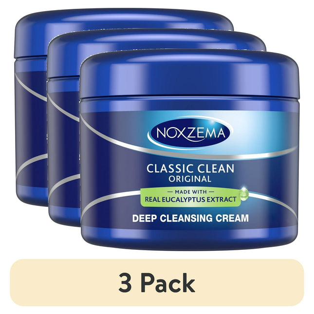 Noxzema Classic Clean Original Deep Cleansing Cleanser Cream 2oz (3 Pack) - Personal Care > Skin Cleansers & Toners