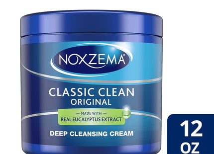 Noxzema Classic Clean Original Deep Cleansing Cream Eucalyptus 12oz (10 Pack) - Personal Care > Skin Cleansers & Toners