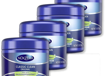 Noxzema Classic Clean Original Deep Cleansing Cream Eucalyptus 12oz (4 Pack) - Personal Care > Skin Cleansers & Toners