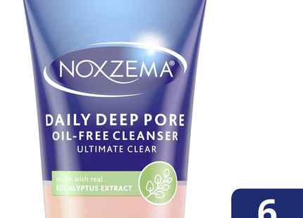 Noxzema Deep Pore Facial Cleanser Cream Daily Use For All Skin 6oz (10 Pack) - Personal Care > Cleansers & Toners