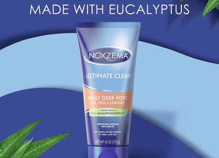 Noxzema Deep Pore Facial Cleanser Cream Daily Use For All Skin 6oz - Personal Care > Cleansers & Toners