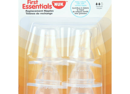 NUK Gerber First Essentials Silicone Nipple Medium Flow Clear 6ct(12 Pack) - Baby & Toddler > Nursing Feeding Bottle