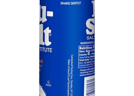NuSalt Sodium Free Salt Substitute Table Alternative 3oz (12 Pack) - Food & Beverages > Herbs Spices Seasonings