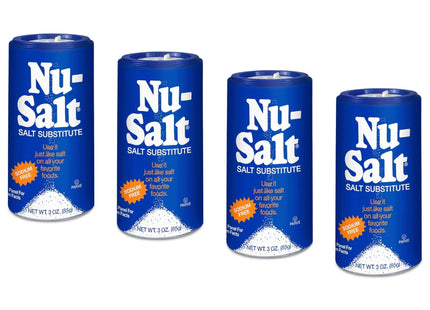 NuSalt Sodium Free Salt Substitute Table Alternative 3oz (4 Pack) - Food & Beverages > Herbs Spices Seasonings