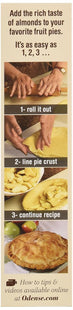 Odense Almond Paste Tube Pure Gluten-Free 7oz (12 Pack) - Food & Beverages > Baking Desserts Mixes